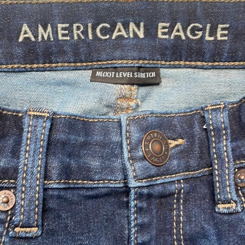 American Eagle next level stretch High Rise Shortie Comfy Size 4 - Picture 3 of 9